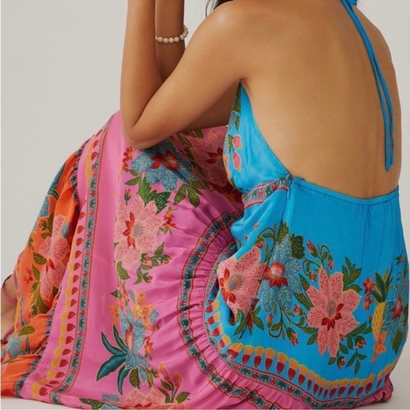 Anthropologie x Farm Rio Floral Tiered
Midi Dress sz XL - Picture 4 of 16